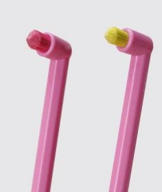 Curaprox CS 1006 zubní kartáček Single světle růžový 6 mm - Zubní kartáčky/Solo kartáčky - DENTO.cz - Více pro vaši dentální hygienu