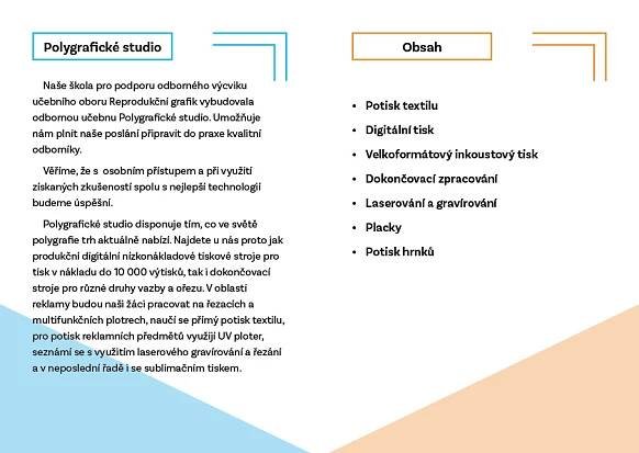 Reprodukční grafik – Střední škola informatiky a cestovního ruchu SČMSD Humpolec, s.r.o.