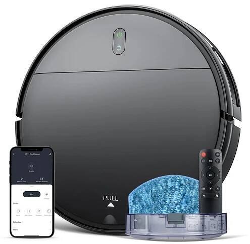 ONSON Robot Vacuum Cleaner, 2 in 1 Mop Combo for Pet Hair, Hard Floor