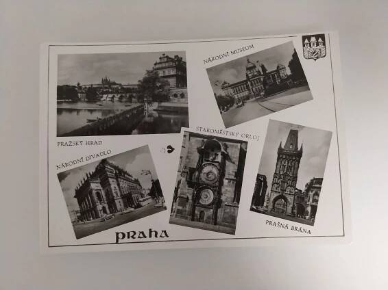 POHLEDNICE PRAHA  - Pohlednice místopis