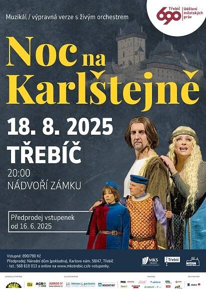 NOC NA KARLŠTEJNĚ - TřebíčLive.cz - Akce v Třebíči a okolí