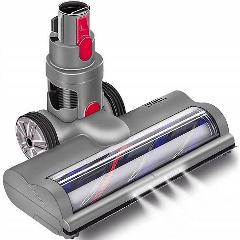 KARTÁČ NA KOBERCOVÝ VYSAVAČ DYSON SE 4 PŘEDNÍMI SVĚTLY