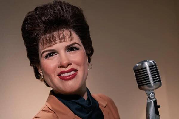 A wax figure of Patsy Cline