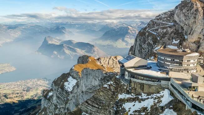 Vrchol hory Pilatus