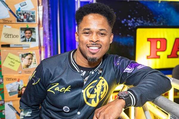 Power Rangers actor Walter Emanuel Jones poses on Day 3 of Comic-Con International 2023 on July 22, 2023 in San Diego, California.
