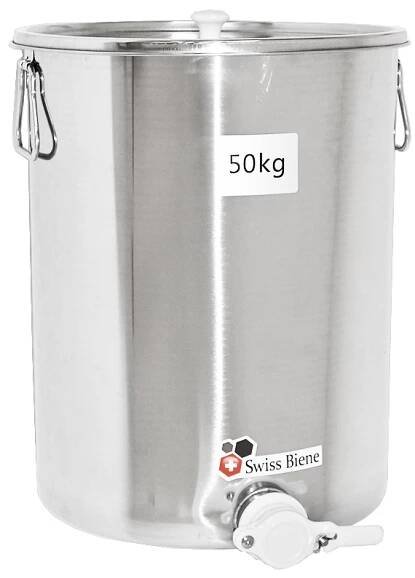 Stáčecí nád. nerez 50 kg (a) - plast výpust