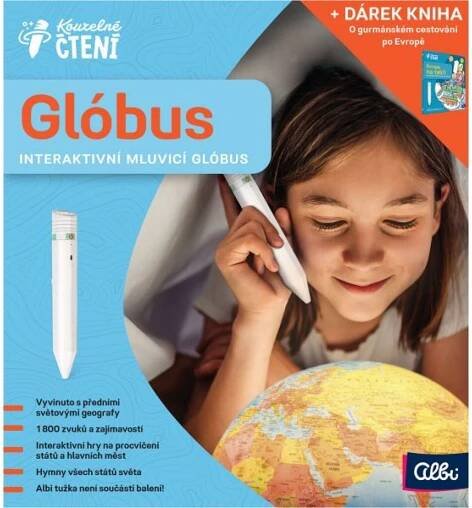 Albi Kouzelné čtení Glóbus 2.0 a Evropa na talíři