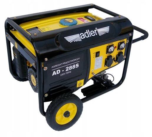 Elektrocentrála s elektrickým startérem 230 V AD-288S 2,8 kW AVR