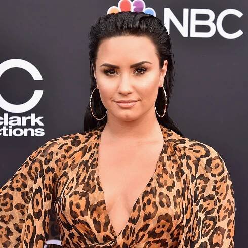 Demi Lovato Dip-Dyed Her Hair Neon Pink — Photos