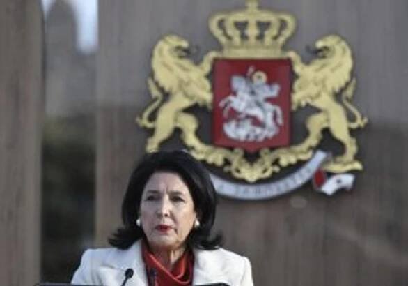 gruzínska prezidentka Salome Zurabišviliová