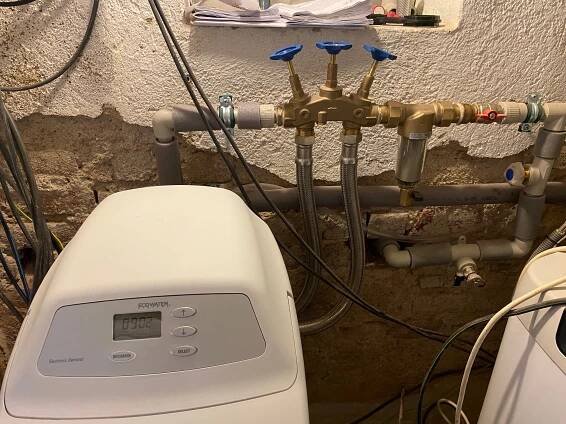 Změkčovač vody COMFORT 400 do RD v Pozořicích | Realizace | SOFTWATER s.r.o.
