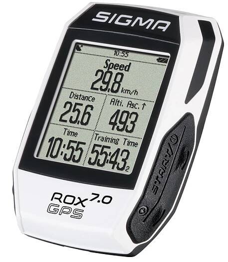 Computer Sigma ROX  7.0 GPS bílá