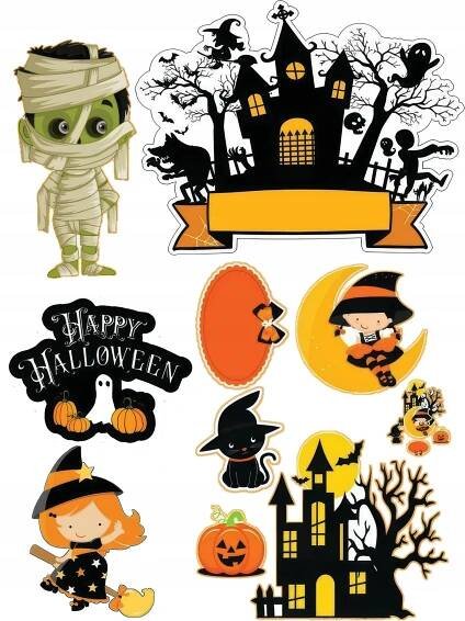 OPLATEK NA DORT Výtisk Jedlý HALLOWEEN DÝNĚ DUCH + JMÉNO BONUS #6