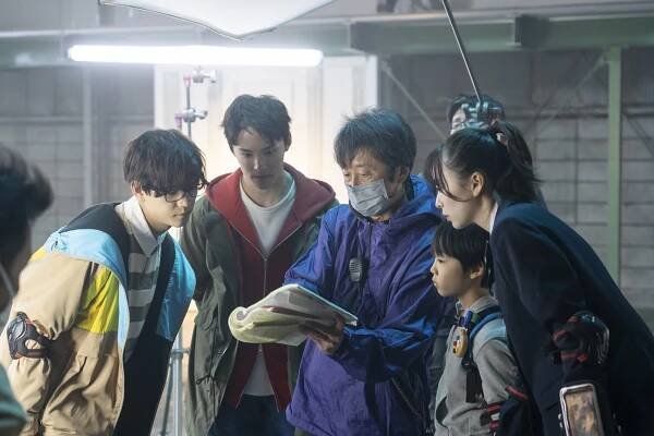 Sóta Nakadžima, Takumi Kawaniši, Masaki Nišiura, Eito Kawahara, Ririka Tanabe - Tósóčú The Movie: Tokyo Mission - Z natáčení