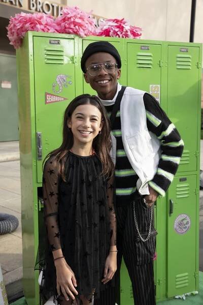 ZOMBIES 2 – Stars attend the premiere of the highly-anticipated Disney Channel Original Movie “ZOMBIES 2” at Walt Disney Studios on Saturday, January 25, 2020 - Scarlett Estevez, Israel Johnson - Zombie 2 - Z akcí