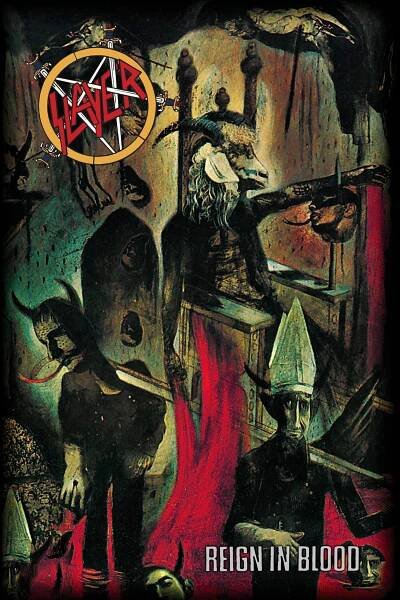 Slayer: Textilní Plakát Reign In Blood Merch