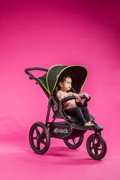 Sporťák Hauck Runner Black/Neon Yellow | Alemat.cz 