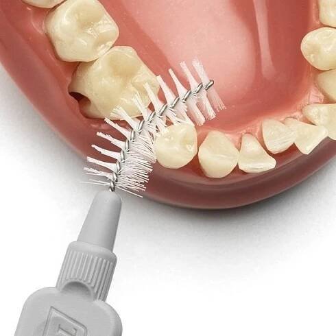 Mezizubní kartáčky pro ústní dutinu TePe 1.3 mm Šedé 8ks Vytěráky Zdravotnický prostředek ne