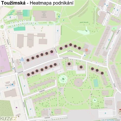 Toužimská - mapy | Kurzy.cz