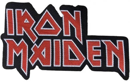 Patch Iron Maiden "Logo Cut Out"