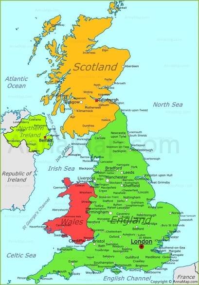 United Kingdom Map