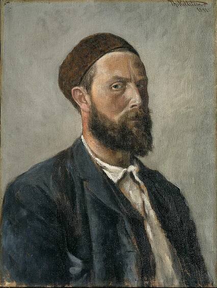 Soubor:Theodor Kittelsen - Self-Portrait - Google Art Project.jpg – Wikipedie