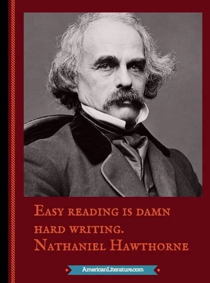 Nathaniel Hawthorne quote