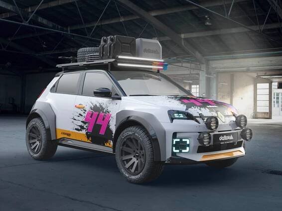 Renault 5 E-Tech Electric Delta 4x4: R5 im Offroad-Trimm - AUTO BILD