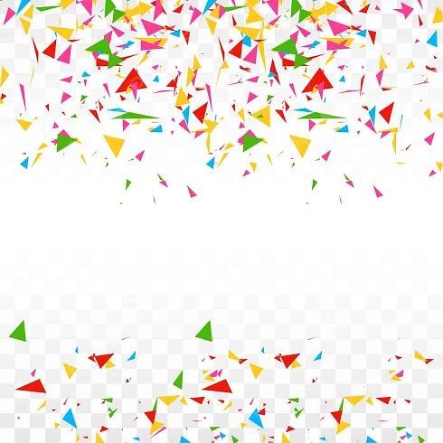 Sparkling Confetti Celebrating Life's Joys&Milestones