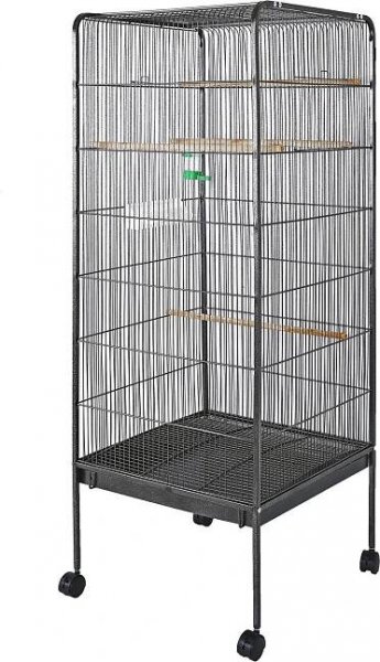 Wiltec XL voliéra pro ptáky klec pro ptáky 146x54x54cm voliéra pro malé ptáky a andulky
