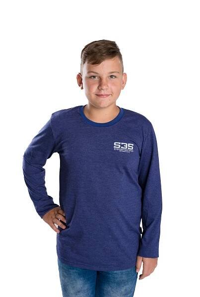 Chlapecké tričko SPORT S35 dlouhý rukáv - Betty Mode
