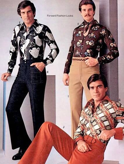 Why was everything so tight in the 1970s men fashion? - Shutterbulky