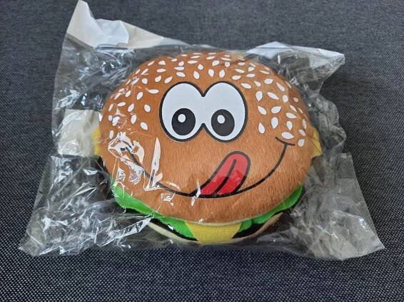 Pouzdro na CD a DVD pro děti - hamburger - Příslušenství k hudbě a filmu