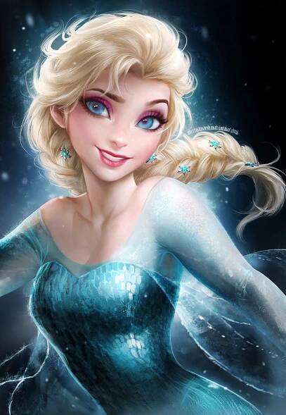 princess elsa disney blue dress frozen movie