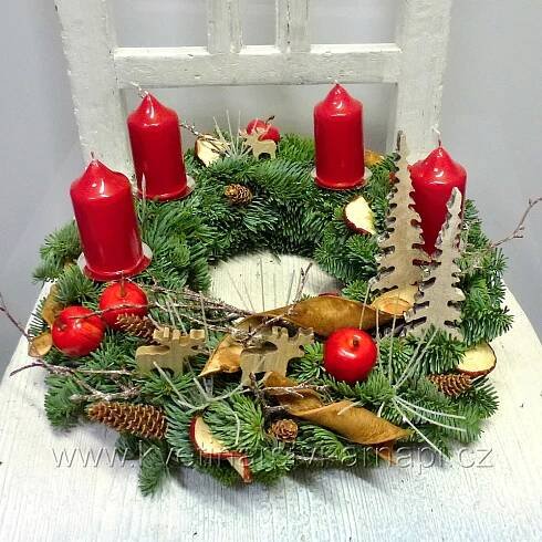 Adventní věnce | online Květinářství Arnapi, Praha 6, doručení květin po Praze 