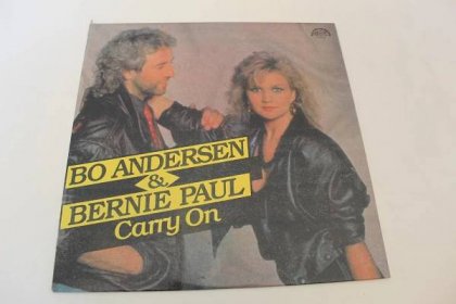 Bo Andersen & Bernie Paul - Carry On -Špič. Stav- ČSR 1990 LP - Hudba