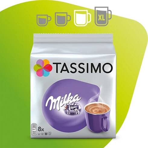 Kapsułki Tassimo kawa czarna , latte 6+1 opakowanie ZDARMA! EAN (GTIN) 5903815533488