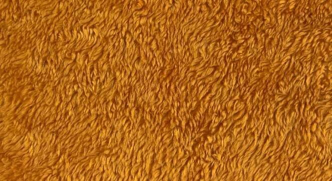 Leskymo beránek, medový, šíře 150cm (metráž)