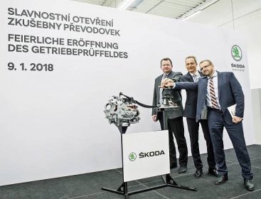 ŠKODA AUTO rozšiřuje své vývojové centrum a uvádí do provozu nové zkušební převodovkové stavy - Škoda Storyboard