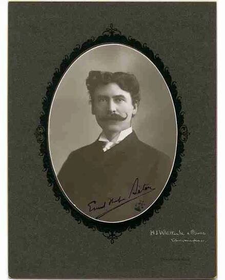 Ernest Thompson Seton Portrait in Oval Frame