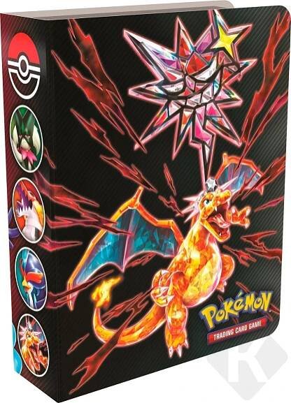 Pokémon plechový kufřík Charizard - mini album na 60 karet