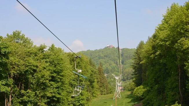 Lanovka Komáří vížka - Krupka
