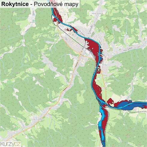 Rokytnice - mapy | Kurzy.cz