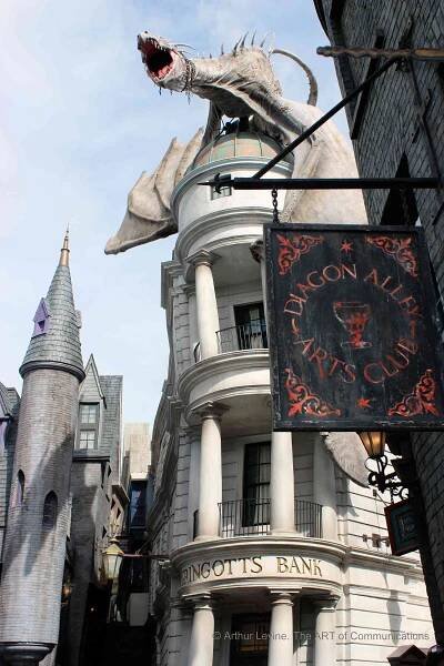 Photos of Diagon Alley at The Wizarding World of Harry Potter