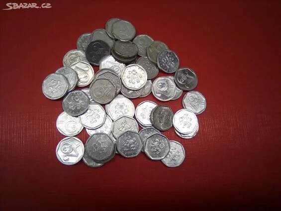 20haléř ČR 1993-2001 50ks.