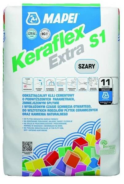 Mapei Keraflex Extra S1 Lepidlo 25 kg šedé