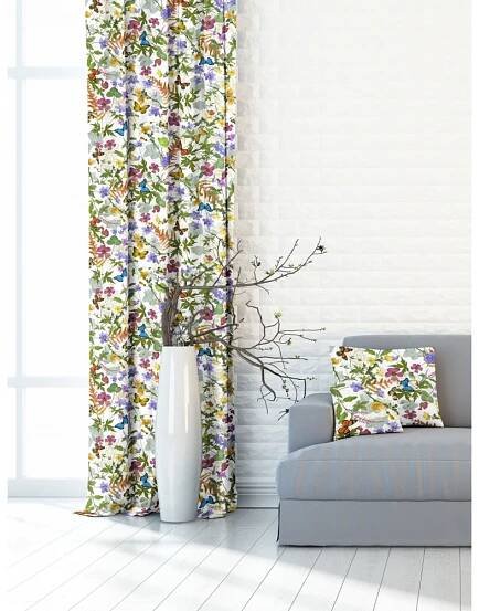 Dekorační látka Léto a motýlci š.150cm