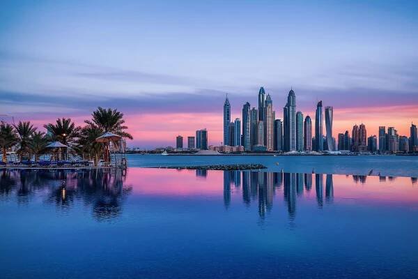 Panorama města Dubaj, Spojené arabské emiráty