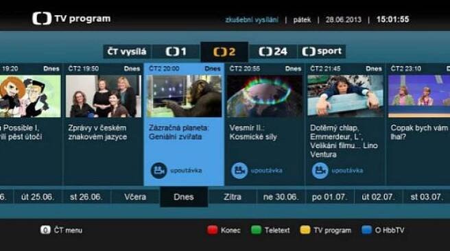 Hybridní televize