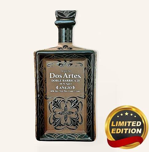 Dos Artes Doble Barrica Vente Limited Edition Anejo Tequila 1L $149 - Uncle Fossil Wine&Spirits